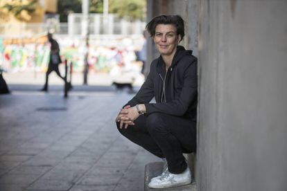 Carolin Emcke el miércoles en Barcelona.