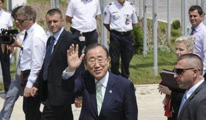 El secretario general de Naciones Unidas, Ban Ki-Moon.