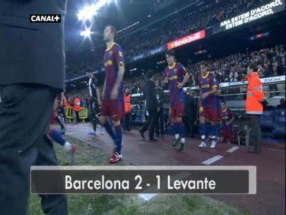 Barcelona 2 - Levante 1