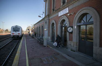 Estación de tren de Talavera. "Es un mero apeadero", critica Miguel Méndez-Cabeza. El tren es una de las mayores banderas de reivindicación de los talaveranos.