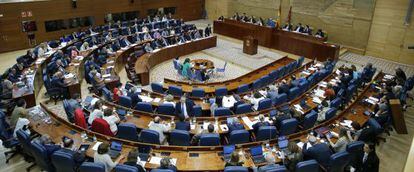 Vista panorámica de una sesión plenaria de la Asamblea.