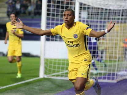 Kylian Mbapp&eacute;, el delantero estrella del PSG.