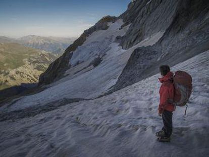 Los hielos de Monte Perdido retroceden a un ritmo acelerado y podrían desaparecer en unas décadas