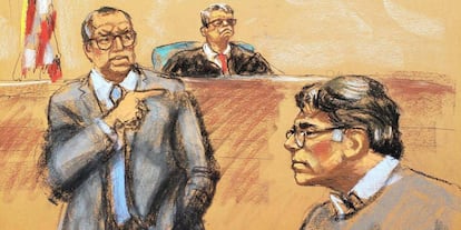 Keith Raniere, durante su juicio el año pasado.