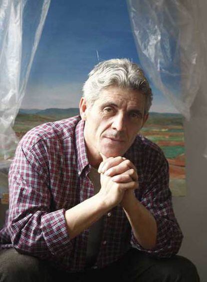 Paulino Cubero, en su casa.