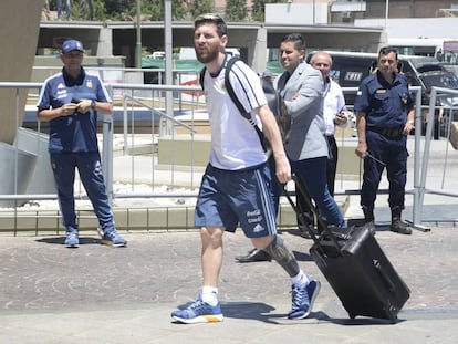 Lionel Messi viaj&oacute; en la aeronave siniestrada.