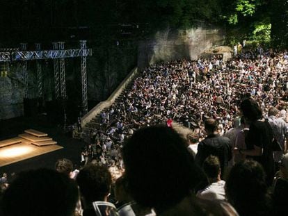 Espectacle al Festival Grec. 