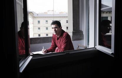 El dramaturgo Juan Mayorga, en Madrid.