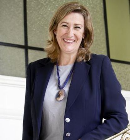 Sonia Gumpert, en el Colegio de Abogados de Madrid.