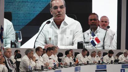 Algunos de los mandatarios que se dieron cita en la Cumbre Iberoamericana de Jefas y Jefes de Estado, el 25 de marzo de 2023, en República Dominicana.