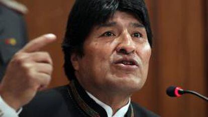 En la imagen, el presidente de Bolivia, Evo Morales. EFE/Archivo