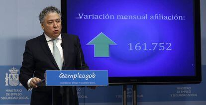 El secretario de Estado de Seguridad Social, Tomás Burgos