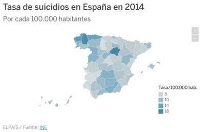 Consulta la tasa provincial por cada 100.000 habitantes y las cifras totales nacionales desde 1980.