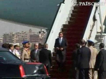 Al término de su encuentro con el presidente egipcio Hosni Mubarak, Barack Obama ha declarado que ambos habían estado tratando la forma de avanzar en el proceso de paz entre palestinos e israelíes.