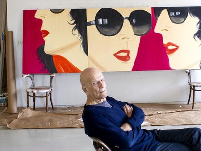 Alex Katz, el artista en su estudio