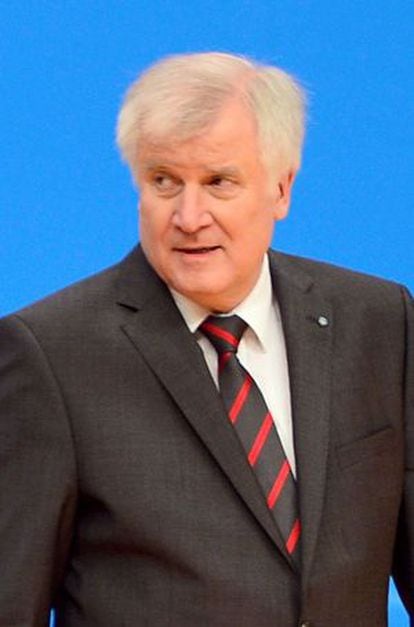 El líder de la CSU y presidente de Baviera, Horst Seehofer.