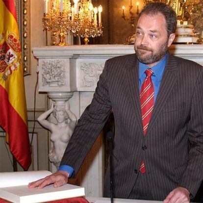 Miguel Vidal promete el cargo de director general de Organización.