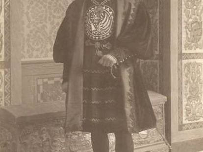Buenaventura Ibáñez, como Dandolo en 'El puente de los suspiros' (1921), de Domenico Gaido.