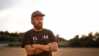 Fran Arnau fundador de Flock Drone Art, empresa que se dedica a realizar espectáculos visuales con drones.
