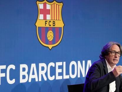 Jordi Portabella, director del área de sostenibilidad del FC Barcelona. EFE/Enric Fontcuberta