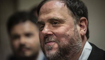 El dirigente de Esquerra Republicana Oriol Junqueras.