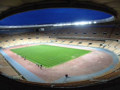 Imagen del estadio de La Cartuja de Sevilla.