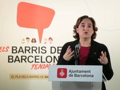 L'alcaldessa de Barcelona, Ada Colau.