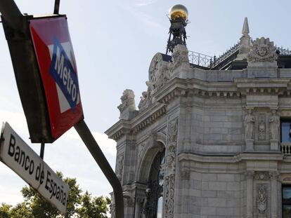 Sede del Banco de España, en Madrid.