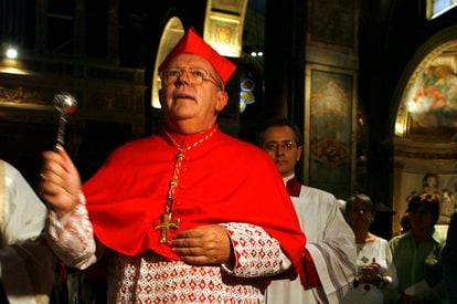 El cardenal Jean-Pierre Ricard, arzobispo emérito de Burdeos, en una imagen tomada en 2006 en Roma.