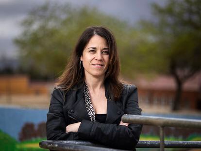 La investigadora Sheila González, este domingo en Barcelona.