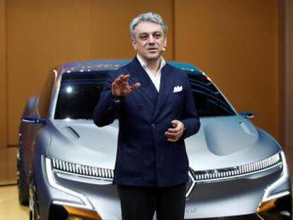 Luca de Meo, CEO de Renault, en octubre.