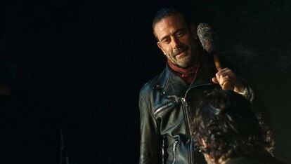 Negan (Jeffrey Dean Morgan), en el &uacute;ltimo episodio de la sexta temporada.