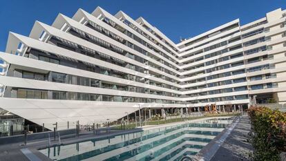 Promoción Icon de Inmobiliaria Espacio en Valdebebas.