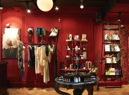 Boutique de lencería y objetos eróticos en Covent Garden