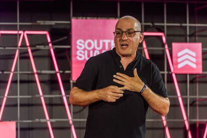 Jack Hidary, durante su intervención en la pasada edición de South Summit en Madrid.