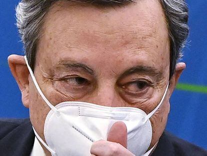 Mario Draghi, primer ministro italiano.