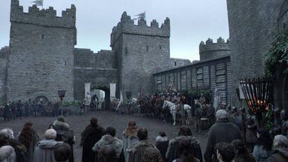 Invernalia, en la primera temporada de 'Juego de tronos'.