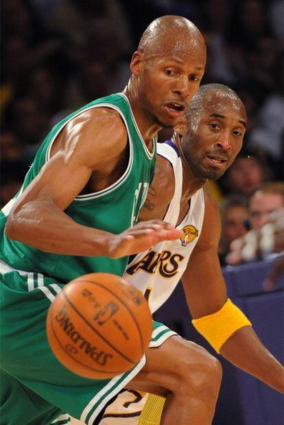 Ray Allen, ante Kobe Bryant.