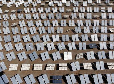 Los paneles solares, como los de la central de Tabernas en Almería, serán fabricados con grafeno a partir del año que viene.