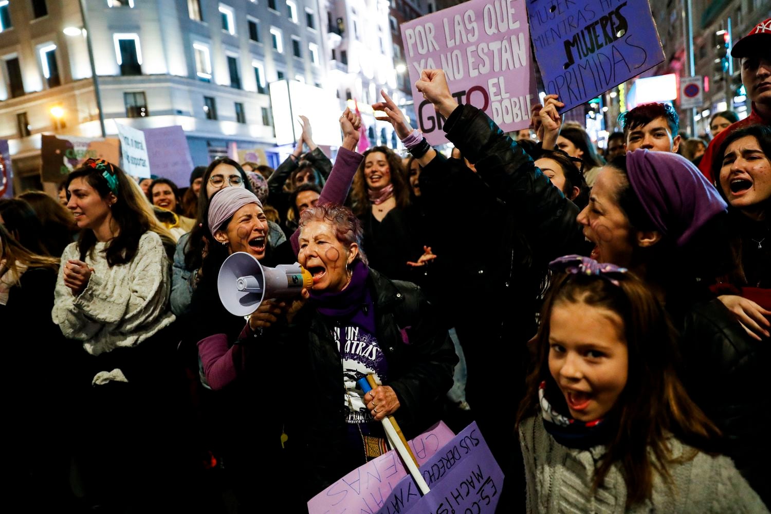 Manifestación del pasado 8 de marzo en Madrid.