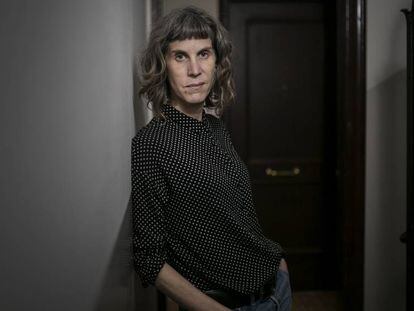 La escritora chilena Nona Fernández, en Barcelona.