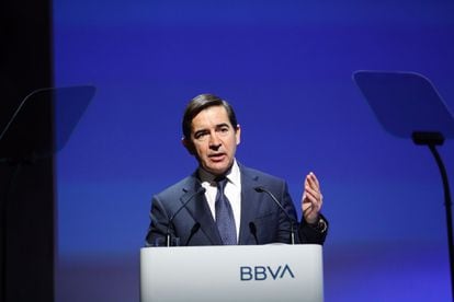 El presidente de BBVA, Carlos Torres.