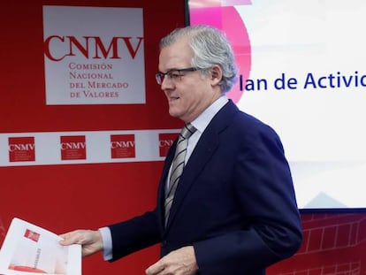 Sebastián Albella, presidente de la CNMV