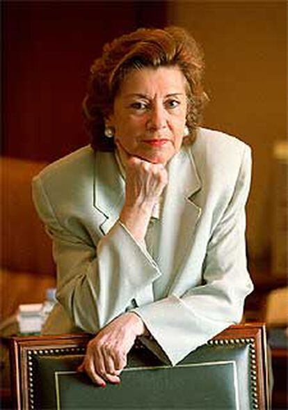 María Teresa Estevan Bolea, presidenta del CSN.