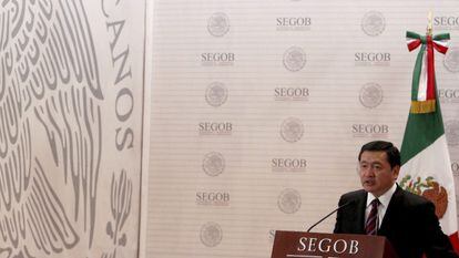 El Secretario de Gobernación de México, Miguel Ángel Osorio Chong.