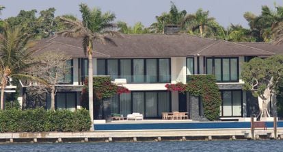 La casa de Enrique Iglesias y Anna Kournikova en Miami.
