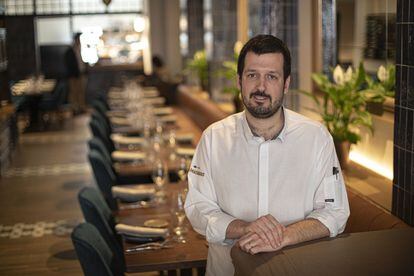 Pablo Romero, xef del restaurant Tragaldaba: "Si el meu preu normal per cobert són 35 euros, en un sopar de negocis del congrés el preu puja fins a 80 euros".