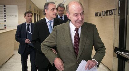 Molins, detrás de Miquel Roca, abogados de la Infanta Cristina.