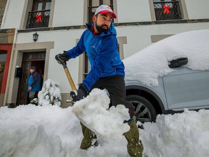 El temporal de nieve en España, en imágenes