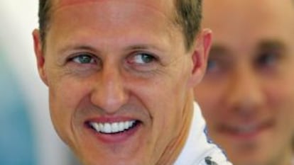 El piloto Michael Schumacher